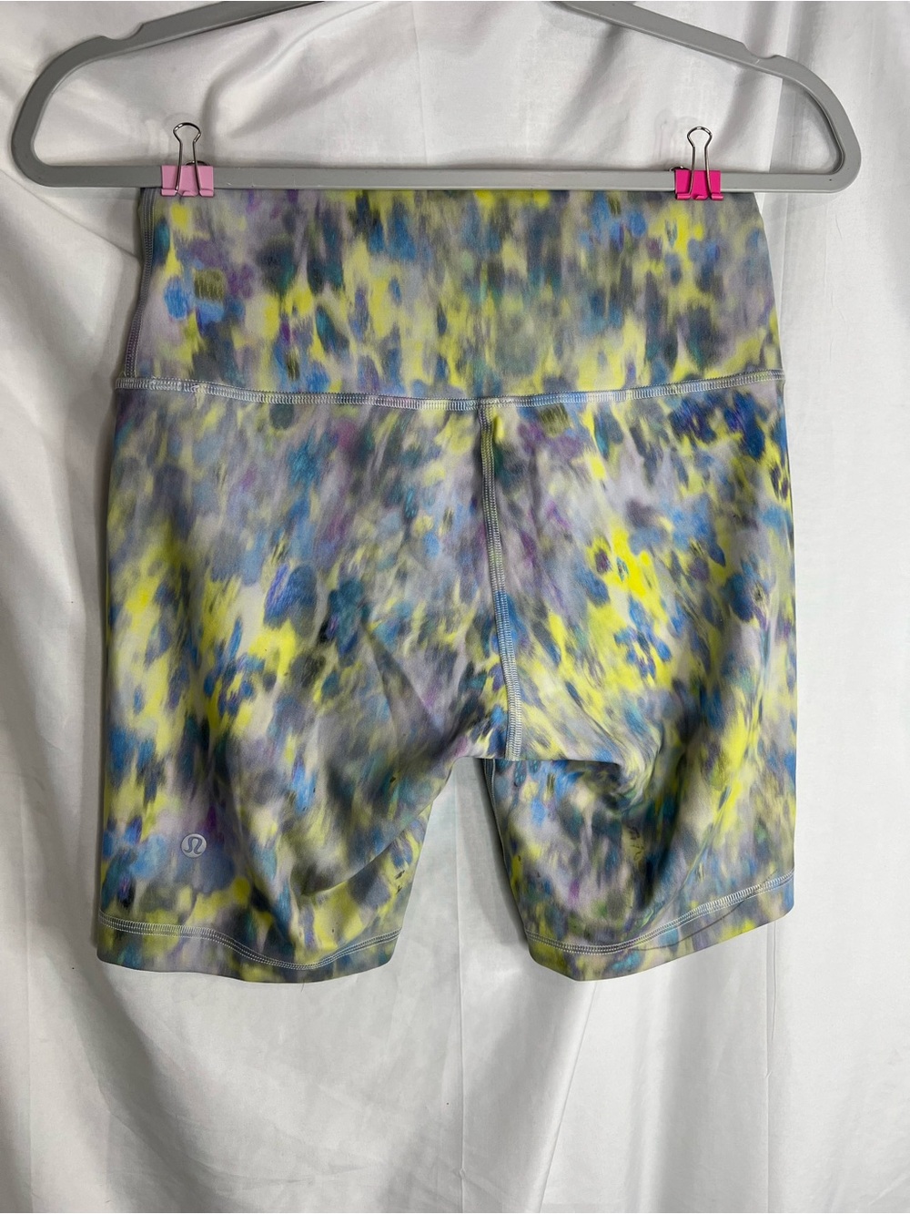 lululemon athletica Multicolor Abstract Print High-Rise Bike Shorts